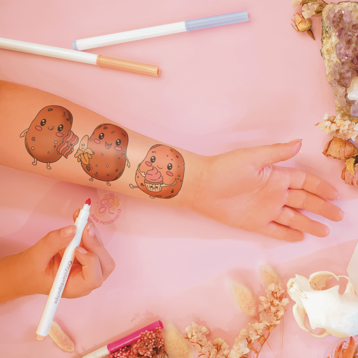 I’m a Potato | Children’s Mini Temporary Tattoos