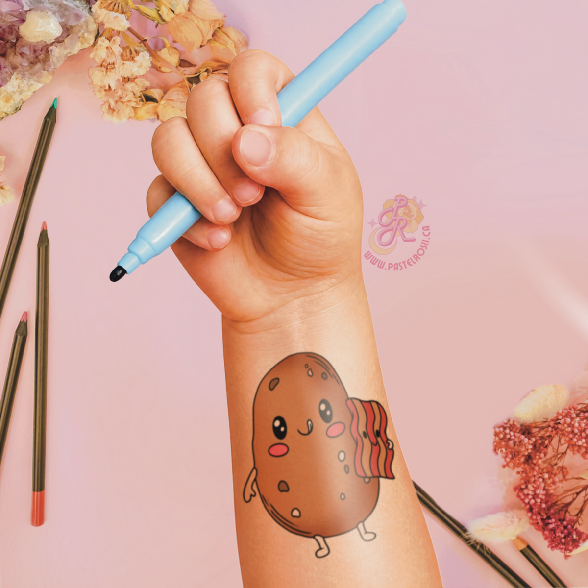I’m a Potato | Children’s Mini Temporary Tattoos