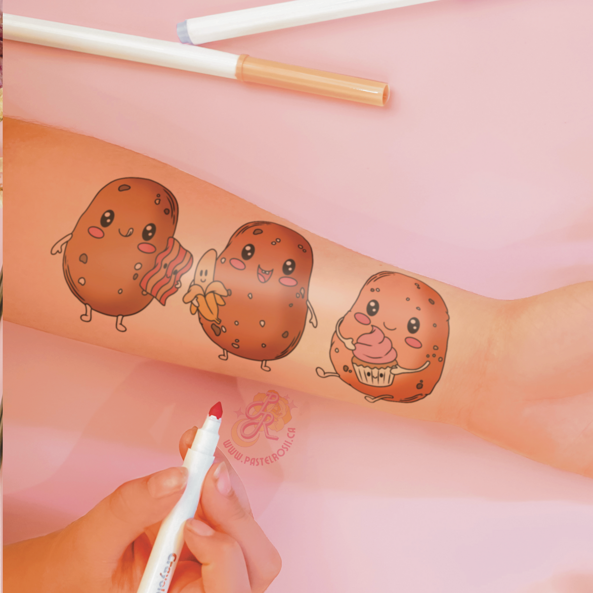 I’m a Potato | Children’s Mini Temporary Tattoos