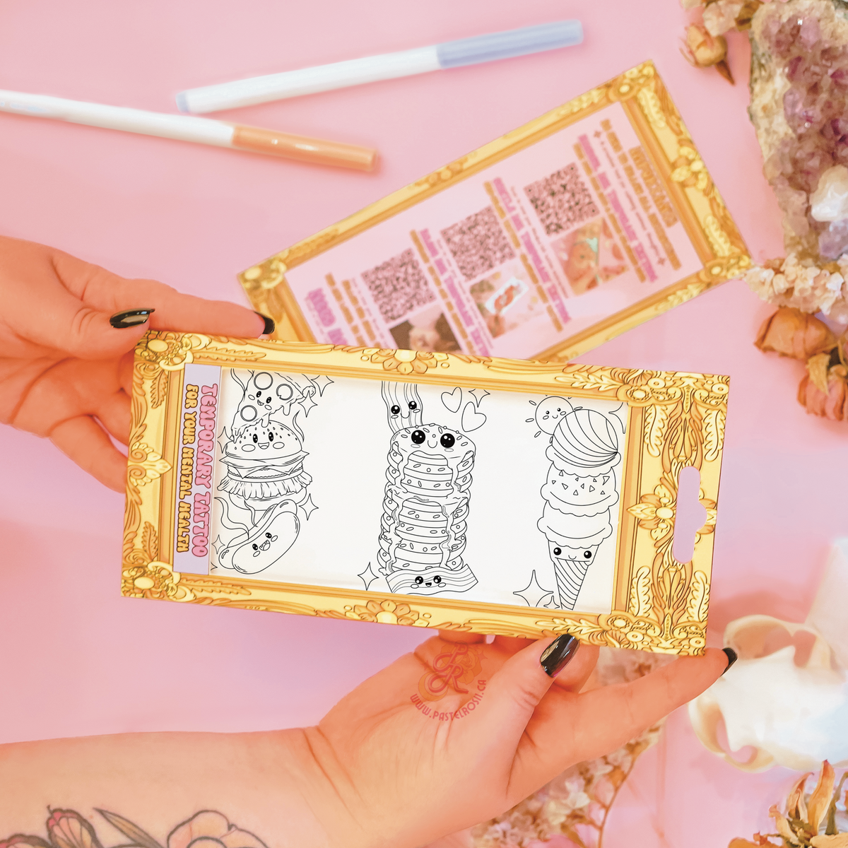 Snack Attack | Children’s Mini Temporary Tattoos