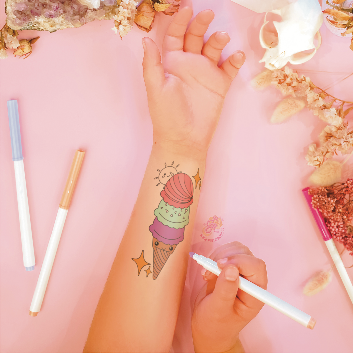 Snack Attack | Children’s Mini Temporary Tattoos