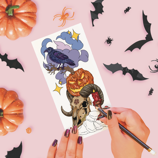 Haunted Familiar | Temporary Tattoo