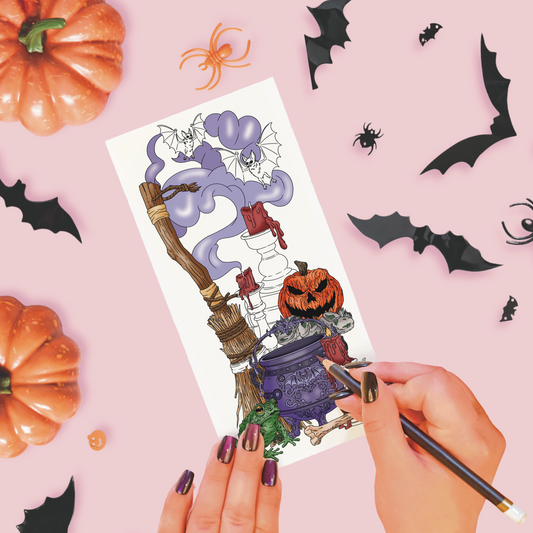 Casting Spells with a Ghost | Temporary Tattoo