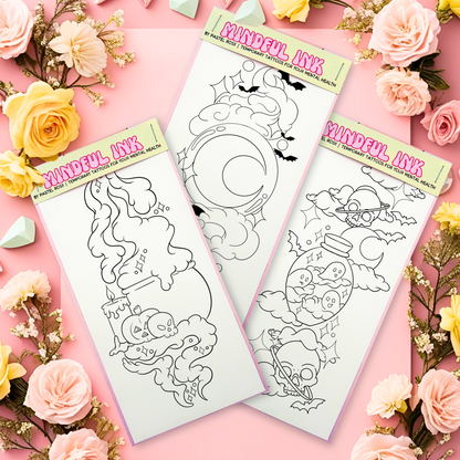 Halloween Forever | Set of Three | Temporary Tattoos