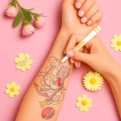 Psychic Mouse | Temporary Tattoo