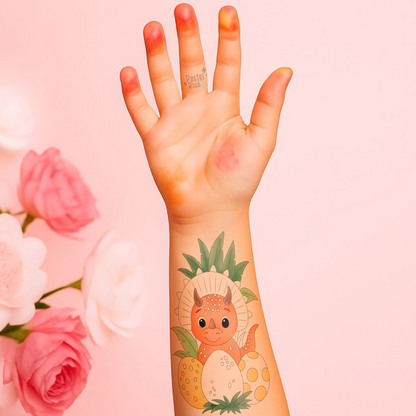 Rawr-some | Children’s Set of Four | Temporary Tattoos