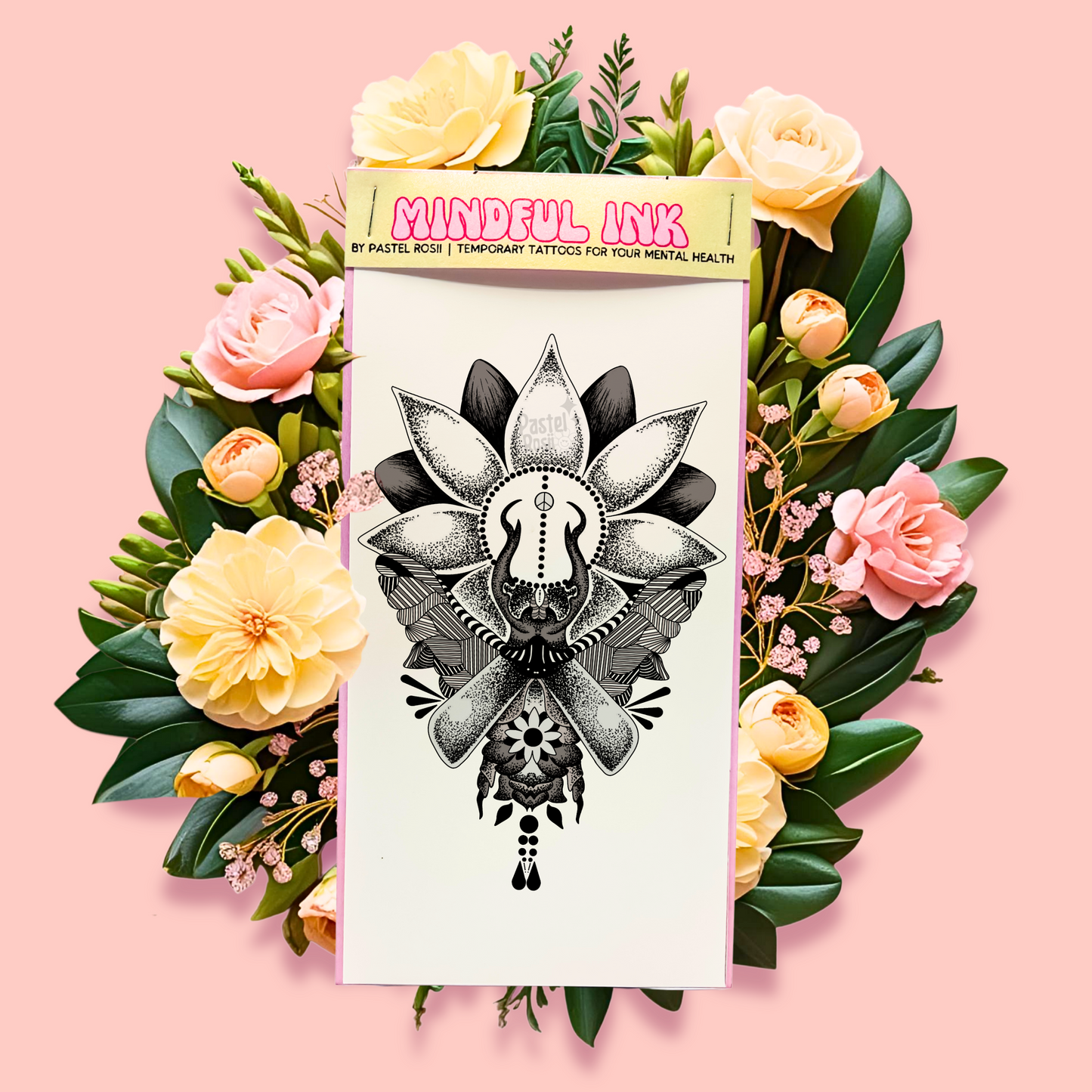Zen Beetle | Temporary Tattoo