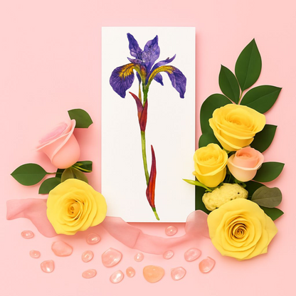 Whispering Bloom | Temporary Tattoo