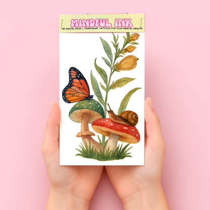 The Flourishing Path | Temporary Tattoo