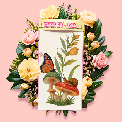 The Flourishing Path | Temporary Tattoo