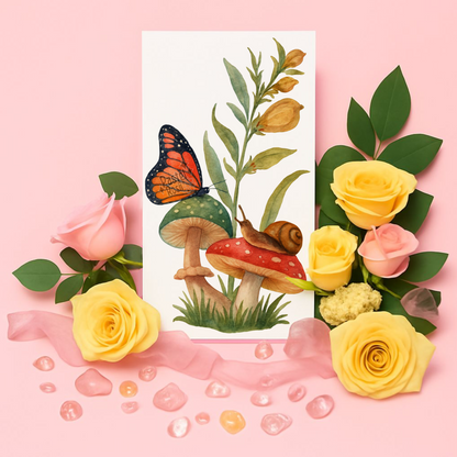 The Flourishing Path | Temporary Tattoo