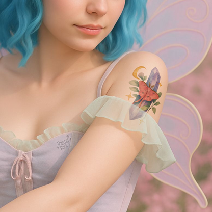 Lunar Gem | Temporary Tattoo