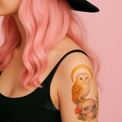 Moonlit Familiar | Temporary Tattoo