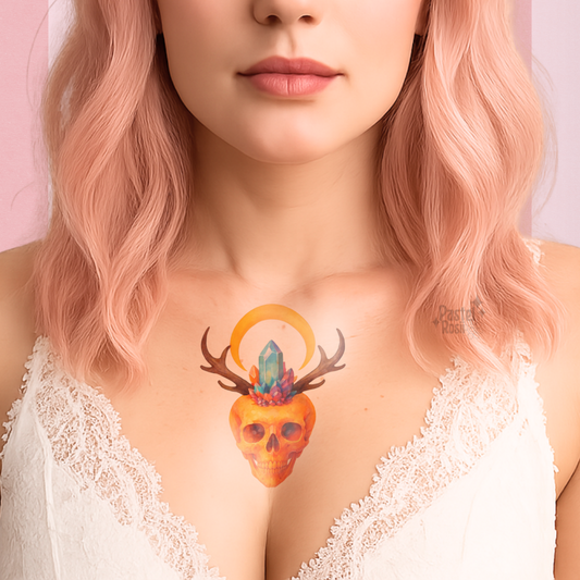 Celestial Crown | Temporary Tattoo