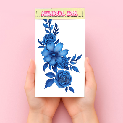 Porcelain Blooms | Temporary Tattoo