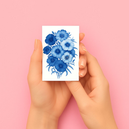 The Delft Garden | Temporary Tattoo