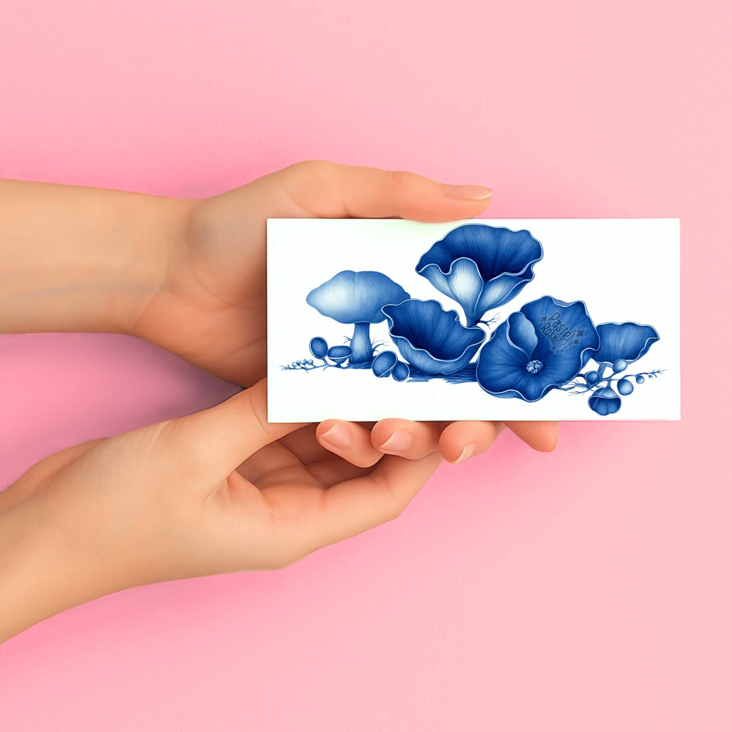 Still Life in Blue | Temporary Tattoo