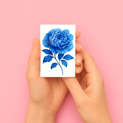 Porcelain Bouquet | Temporary Tattoo