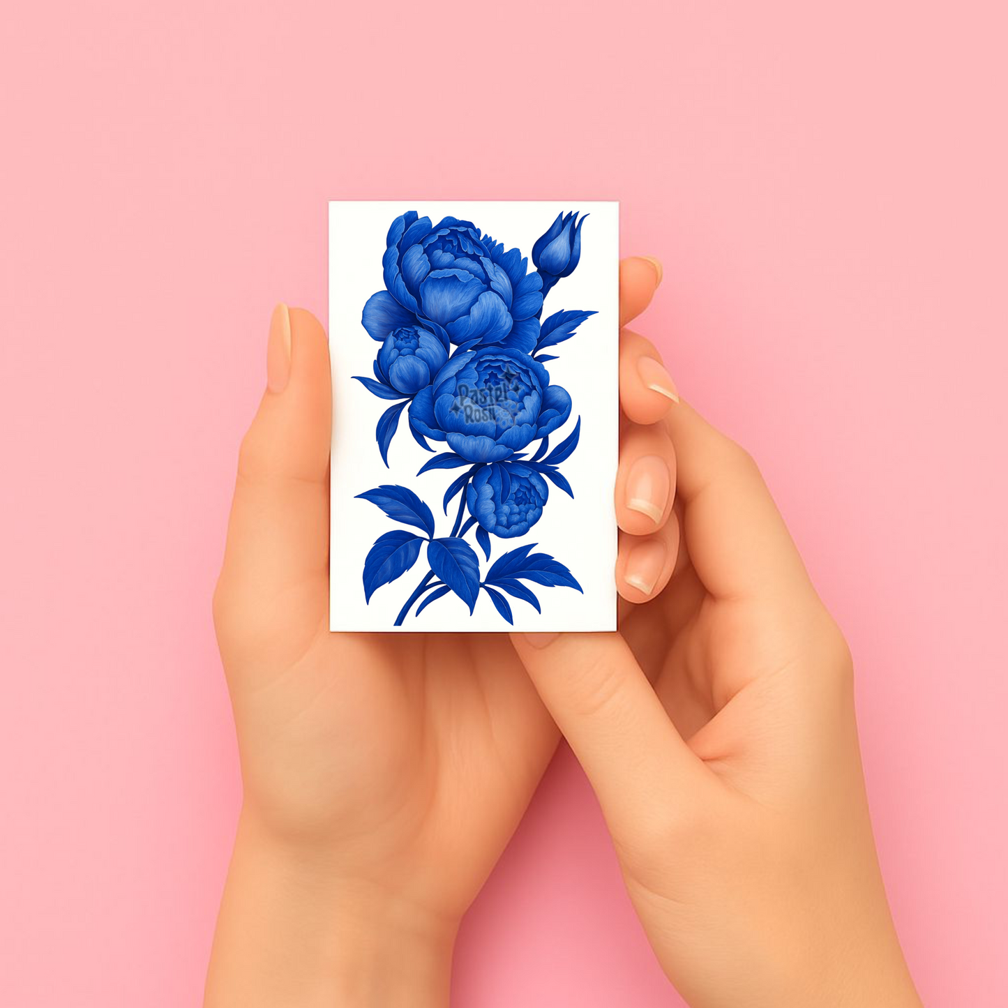 Blue Willow Garden | Temporary Tattoo