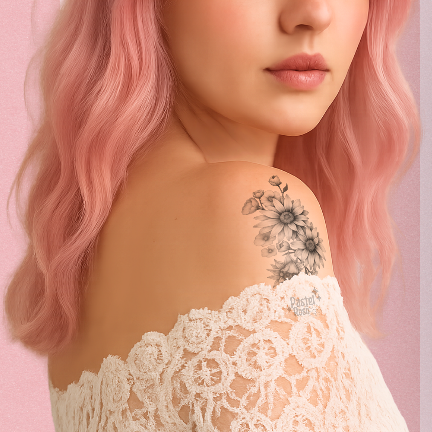 Shadowbloom | Temporary Tattoo