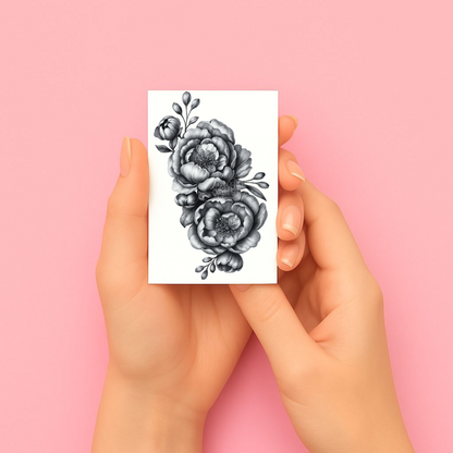 The Silent Garden | Temporary Tattoo