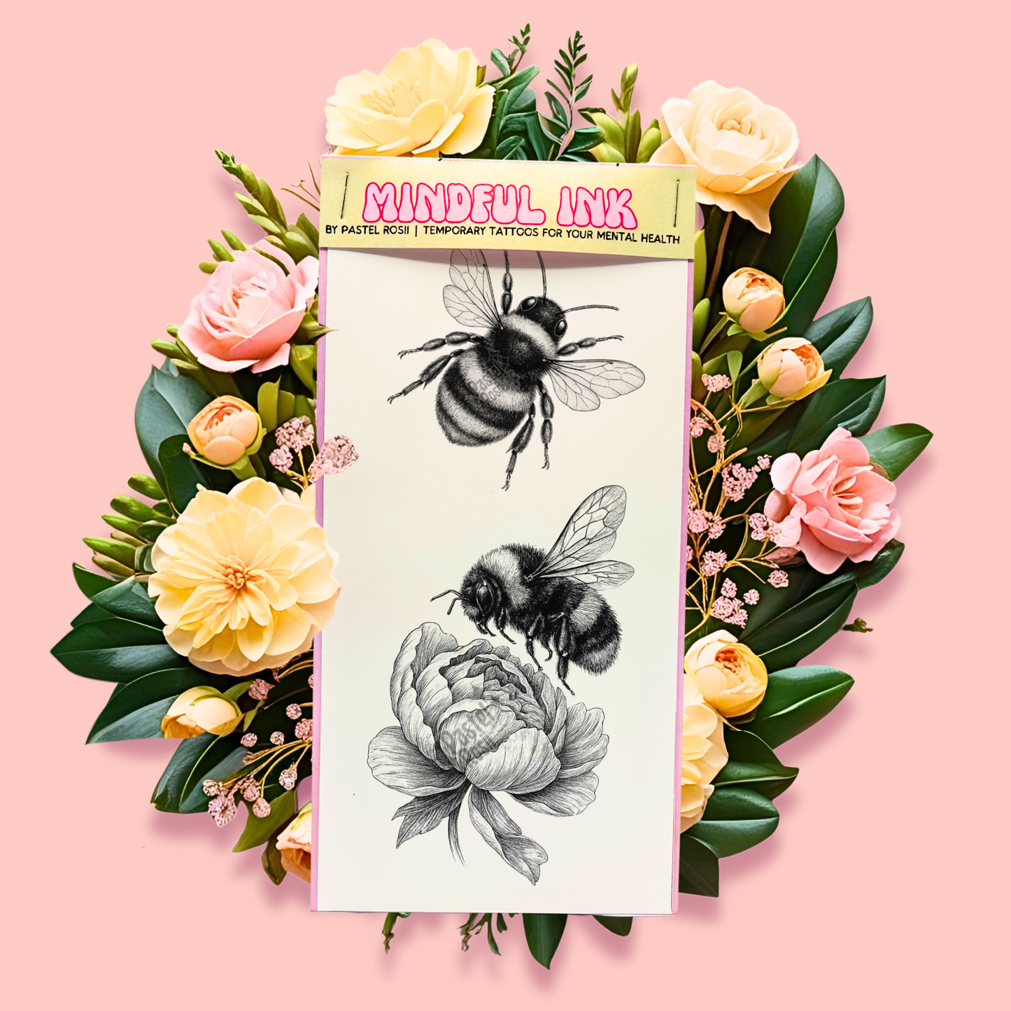 Blooming Wings | Temporary Tattoo