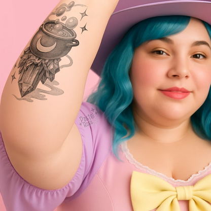 Crystal Brew | Temporary Tattoo