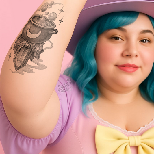 Crystal Brew | Temporary Tattoo