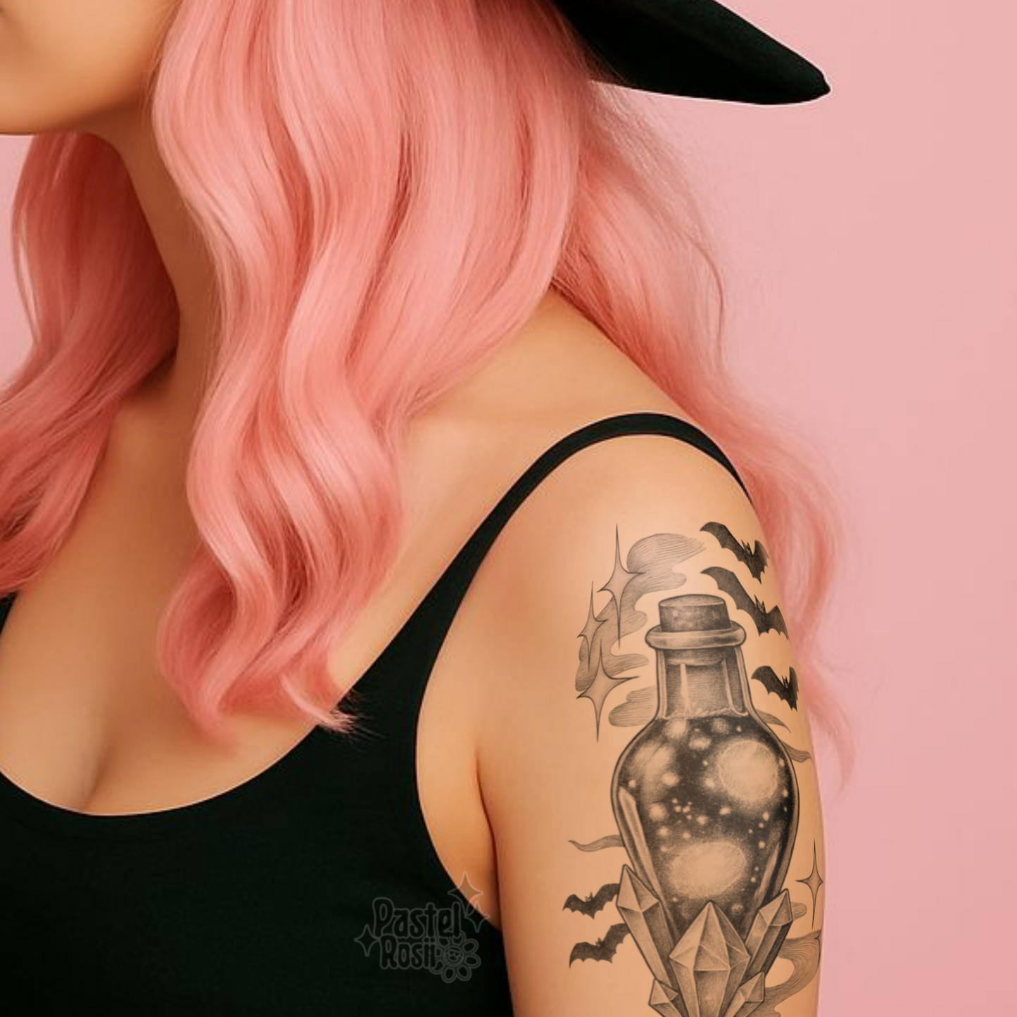 Elixir of Night | Temporary Tattoo