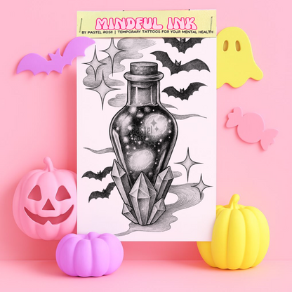 Elixir of Night | Temporary Tattoo