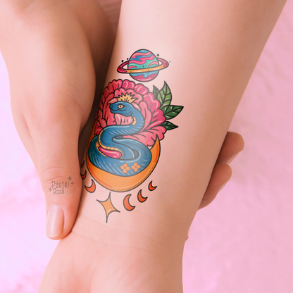 Mooncoil | Temporary Tattoo