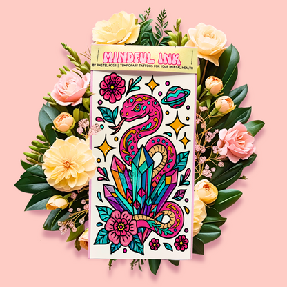 Crystal Fang | Temporary Tattoo