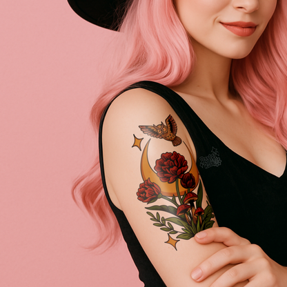Moonseer | Temporary Tattoo