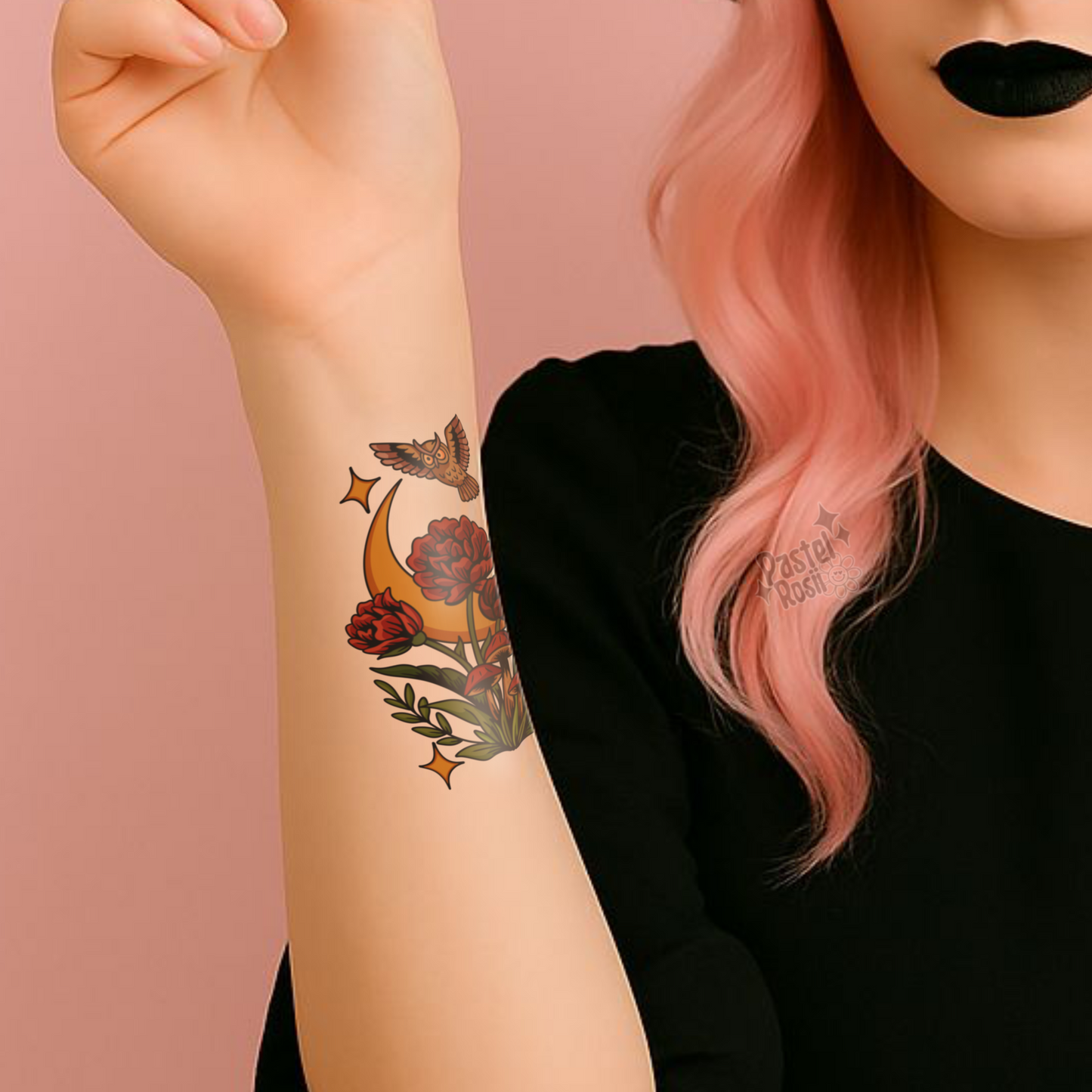 Moonseer | Temporary Tattoo