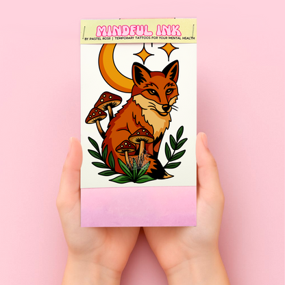 Moonlit Trickster | Temporary Tattoo
