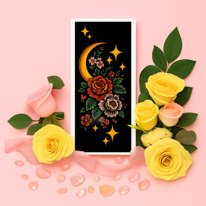 Midnight Bloom | Temporary Tattoo