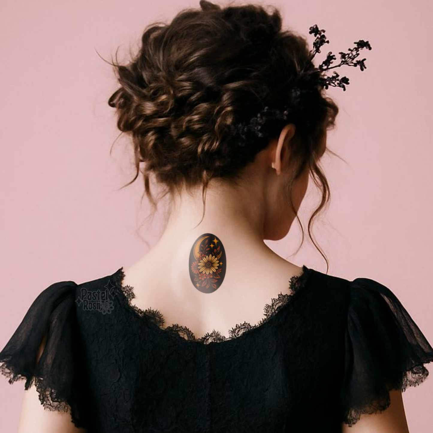 The Darkened Vase | Temporary Tattoo