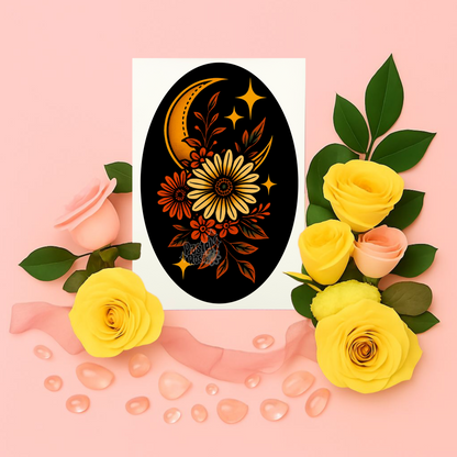 The Darkened Vase | Temporary Tattoo