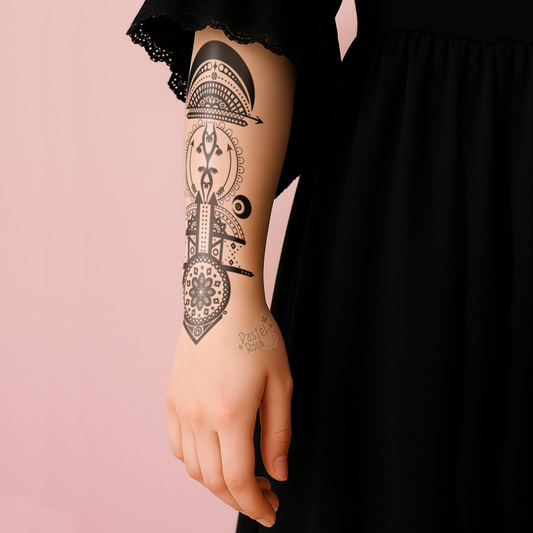 Celestial Mandala | Temporary Tattoo