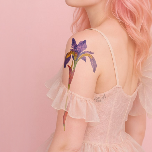 Whispering Bloom | Temporary Tattoo