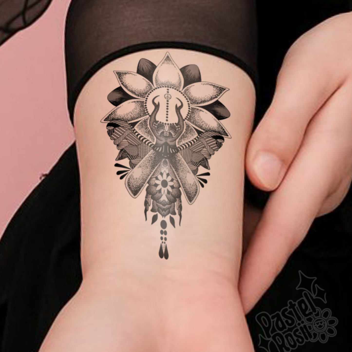 Zen Beetle | Temporary Tattoo