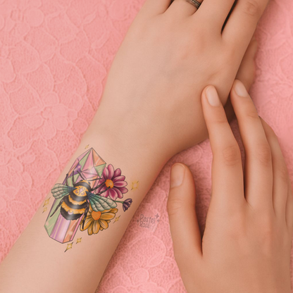 Crystal Nectar | Temporary Tattoo
