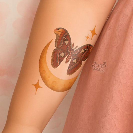 Starlit Wings | Temporary Tattoo
