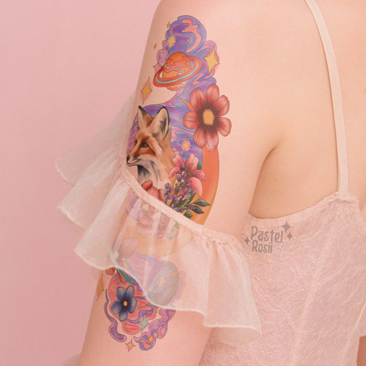 Solar Fox | Temporary Tattoo