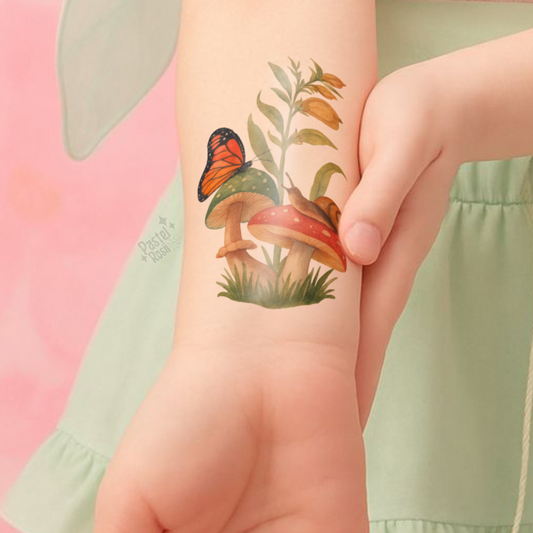 The Flourishing Path | Temporary Tattoo