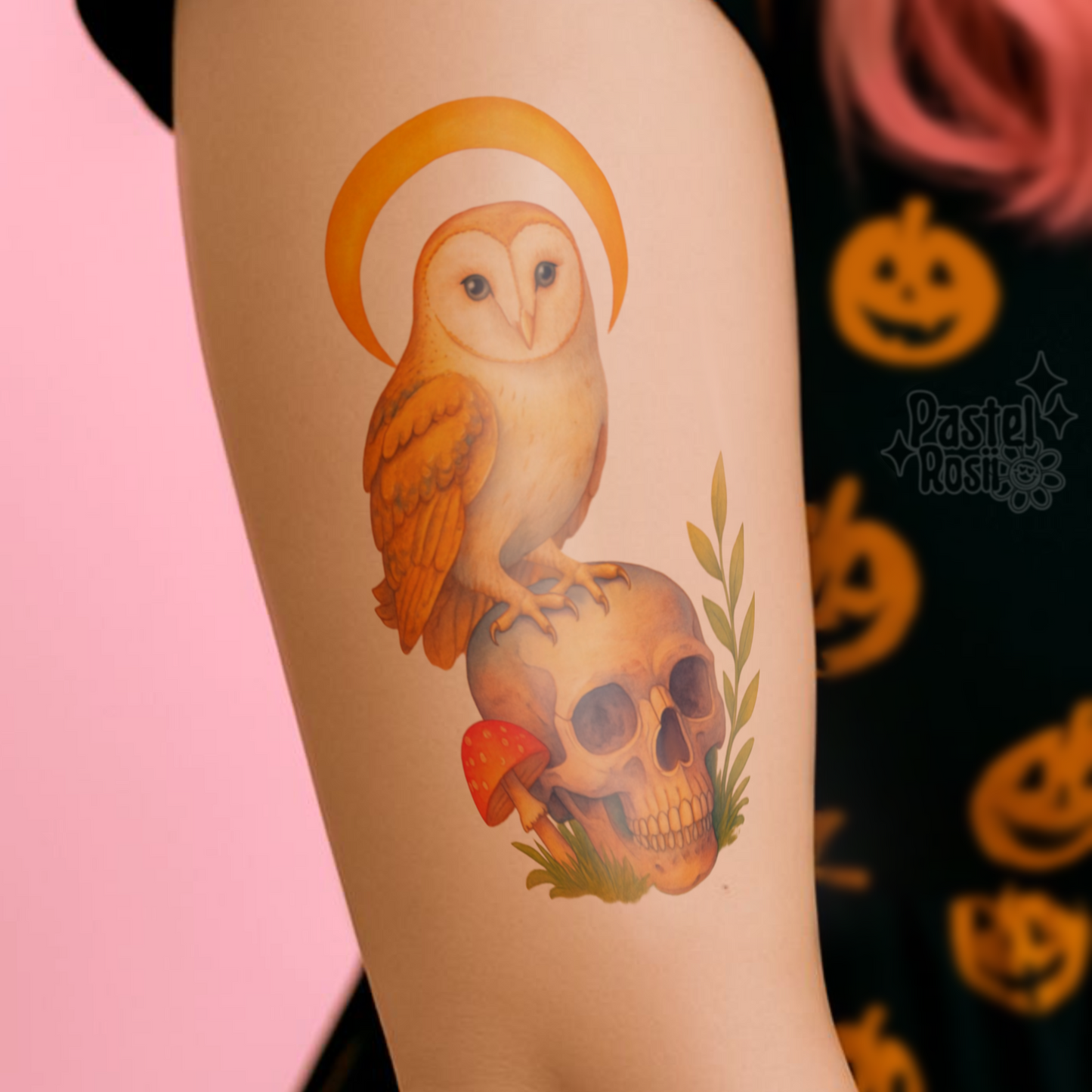 Moonlit Familiar | Temporary Tattoo
