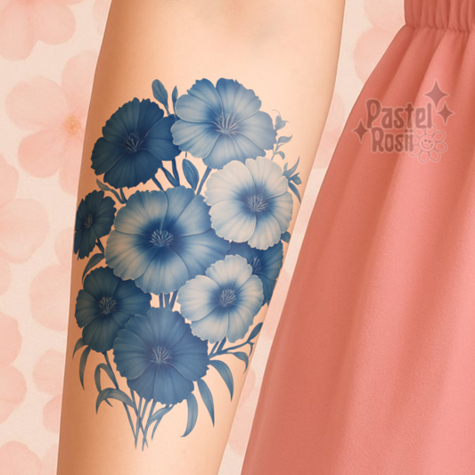 The Delft Garden | Temporary Tattoo