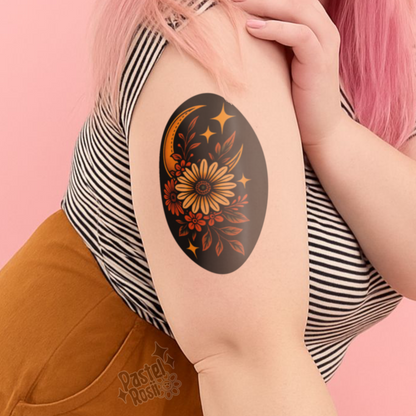The Darkened Vase | Temporary Tattoo