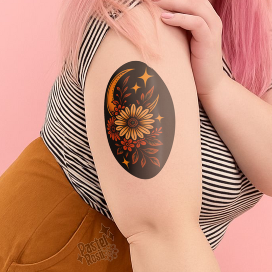 The Darkened Vase | Temporary Tattoo