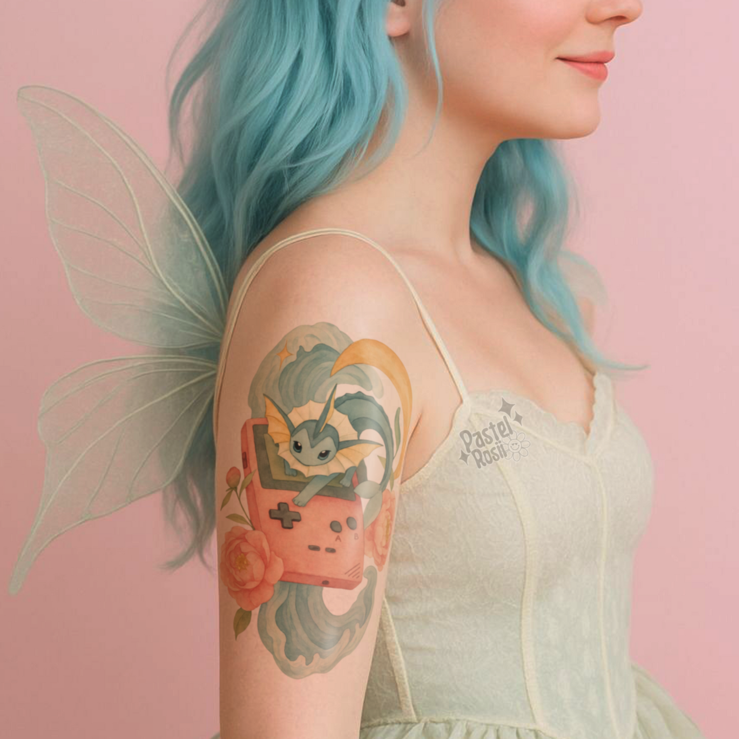 Mystic Ripple | Temporary Tattoo